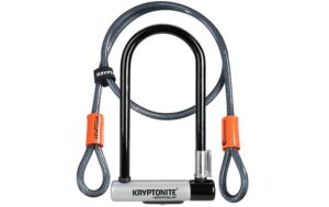 ANTIVOL U KRYPTONITE KRYPTOLOCK STANDARD AVEC CÂBLE KRYPTOFLEX