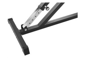 BANC DE MUSCULATION MULTIPOSITIONS NOIR OU BLANC - COULEUR : NOIR