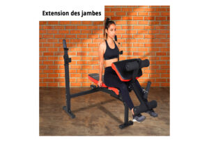 BANC DE MUSCULATION - PRO MAX