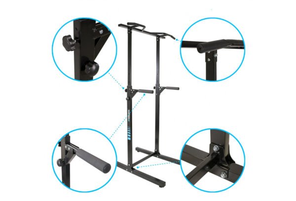 BARRE DE TRACTION SUR PIED MULTIFONCTION AJUSTABLE TITAN
