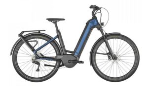 Bergamont E-VILLE Edition - Step-Thru Urban E-Bike - 2022 - black / pacific blue