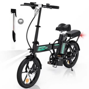 HITWAY velo electrique Pliable 16 E Bike Velos a Assistance Batterie 36V 8.4Ah Pedalage Assiste a velo gratuite 1