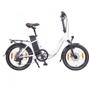 NCM Paris 20 e bike velo electrique pliable Blanc Batterie 15Ah 540Wh 90km
