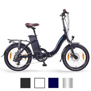 NCM Paris 20 e bike velo electrique pliable Bleu Batterie 15Ah 540Wh 90km