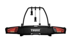 PORTE-VÉLO SUR BOULE D'ATTELAGE THULE VELOSPACE XT 3 939000 - 3 VÉLOS NOIR ALUMINIUM