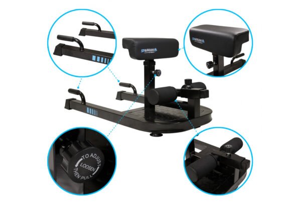 SQUAT MACHINE FORTIUS APPAREIL DE MUSCULATION MULTIFONCTION