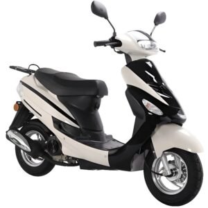 Scooter Euro5 Urban Star 4T - 50 cc - Noir et blanc