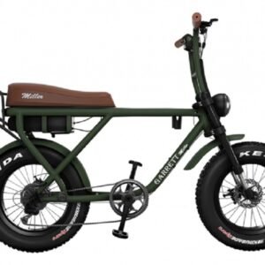 VELO ELECTRIQUE GARRETT MILLER X URBAIN BIPLACE VERT MILITAIRE