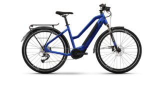 VTC Electrique Haibike Trekking 4 Mid Shimano Alivio Altus 9V 500 Wh 27.5 Bleu Mat 2022