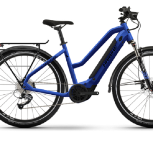 VTC Electrique Haibike Trekking 4 Mid Shimano Alivio Altus 9V 500 Wh 27.5 Bleu Mat 2022