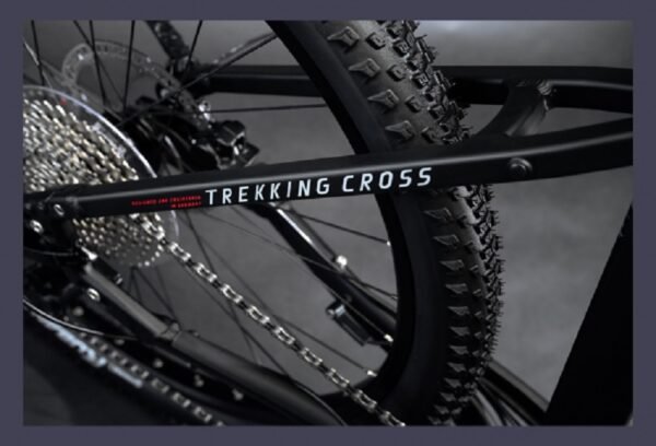 VTC Electrique Haibike Trekking 6 Cross Low Shimano Deore 10V 630 Wh 27.5 Noir 20222
