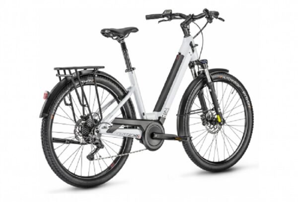VTC Electrique Moustache Samedi 27 Xroad 3 Open Shimano Deore 10V 625 Wh 27.5 Blanc 20223