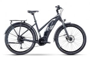 VTC Electrique R Raymon TourRay E 3.0 Lady Shimano Altus Deore 9V 500 Wh 27.5 Noir Gris Mat 20221