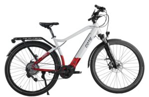 VTC électrique COTE EBIKE CV300 Rouge-blanc