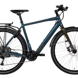 VTC électrique RIDLEY RES U400 Men Shimano 9 Speed bleu