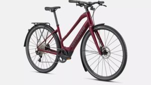 VTC électrique specialized Turbo Vado SL 4.0 EQ – Cadre bas Bleu clair