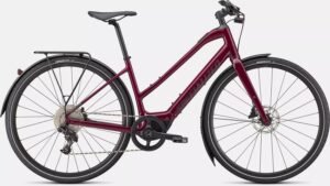 VTC électrique specialized Vado SL 4.0 Cadre Bas Équipé Blanc Sauge