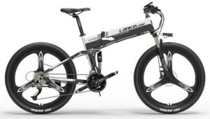 VTT Électrique Pliable Lankeleisi XT750 Sports Version 500W 26" 14.5Ah 35km/h 100km Blanc