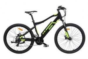 VTT Electrique SURPASS 275 Noir 8 vitesses Semi rigide Batterie 10 Ah