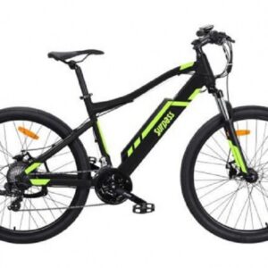 VTT Electrique SURPASS 275 Noir 8 vitesses Semi rigide Batterie 10 Ah