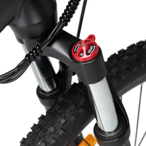 VTT Électrique SURPASS SURVTTTTSUSP13 - 27.5" - Noir - 8 vitesses - Batterie 13.4 Ah