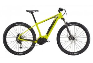 VTT Electrique Semi Rigide Cannondale Trail Neo 4 Shimano Alivio 9V 500 Wh 29 Jaune Highlighter