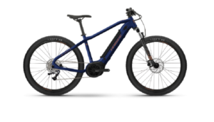 VTT Electrique Semi Rigide Haibike Alltrack 4 500Wh 27.5 Shimano Alivio 9V Bleu 2023