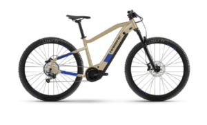 VTT Electrique Semi Rigide Haibike HardNine 7 630Wh 29 Shimano Deore 12V Beige Cafe Bleu 2022 4