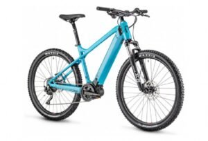 VTT Electrique Semi Rigide Moustache Samedi 27 Off 2 Shimano Deore 10V 500 Wh 27.5 Bleu 20221