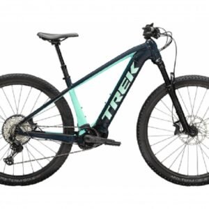 VTT Electrique Semi Rigide Trek Powerfly 7 Shimano SLX XT 12V 625 Wh 29 Bleu Navy Vert Miami 2023