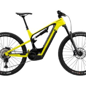 VTT Electrique Tout Suspendu Cannondale Moterra Neo Carbon 2 Shimano SLX XT 12V 750 Wh 29 Jaune Highlighter