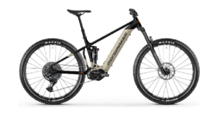 VTT Electrique Tout Suspendu Mondraker Dusk Sram SX Eagle 12V 630 Wh 29 Beige Noir 2023