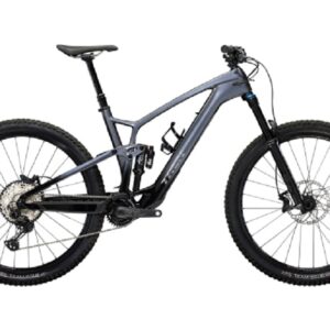 VTT Electrique Tout Suspendu Trek Fuel EXe 9.7 Shimano SLX XT 12V 360 Wh 29 Gris Galactic Noir 2023