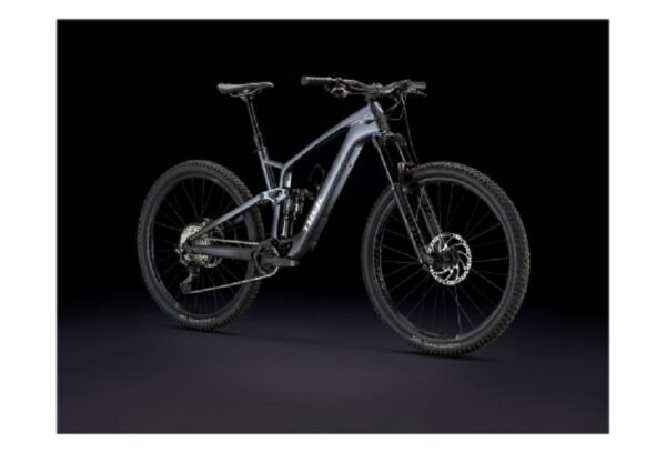 VTT Electrique Tout Suspendu Trek Fuel EXe 9.7 Shimano SLX XT 12V 360 Wh 29 Gris Galactic Noir 20232