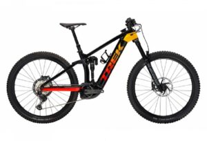 VTT Electrique Tout Suspendu Trek Rail 9.8 XT Shimano XT 12V 750 Wh 29 Noir Rouge Fade 2022