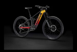 VTT Electrique Tout Suspendu Trek Rail 9.8 XT Shimano XT 12V 750 Wh 29 Noir Rouge Fade 20221