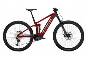 VTT ElectriqueTout Suspendu Trek Rail 5 Shimano Deore 12V 500 Wh 29 Rouge Crimson Gris 2023