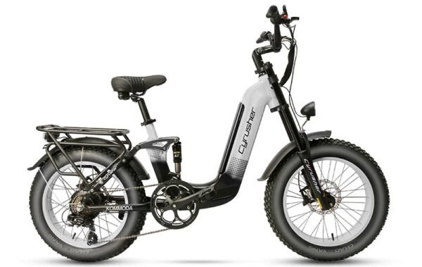 VTT électrique Cyrusher Kommoda pas à pas 750W 14Ah Orange