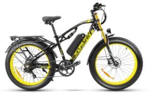 VTT électrique Cyrusher XF900 750W 17Ah fatbike Blanc