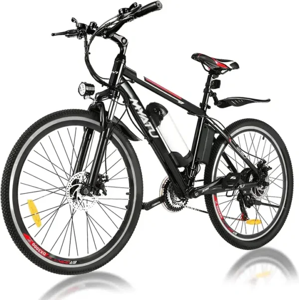 VTT électrique ESKUTE 26 Pouces Dérailleur Shimano 21 Vitesses