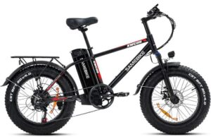 VTT électrique Fat Bike Samebike XWC05 750W 20'' 13Ah 25km/h 80km Blanc