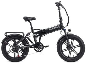 VTT électrique pliant Samebike XWLX09 500W 25km/h 80km Fat Bike gris