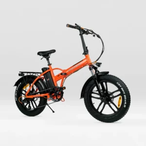 VTT électriques pliable Fatbike V3 MoovWay Orange