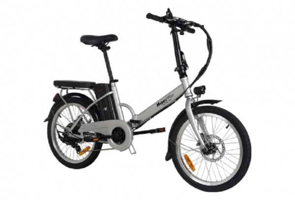Vélo CityBike + 1 Batterie supplémentaire GRIS