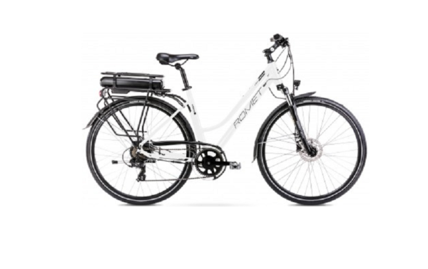 Velo E Bike ROMET Gazela RM 1 NOIR BLANC Velo E Bike ROMET Gazela RM 1 NOIR BLANC