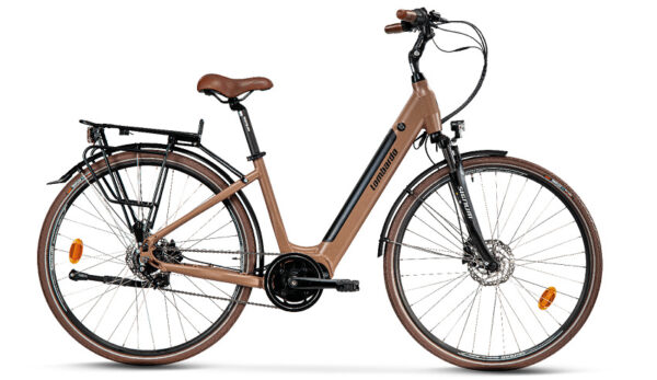 Vélo Électrique LOMBARDO MARATEA WOMAN 28" 36v 504Wh gris