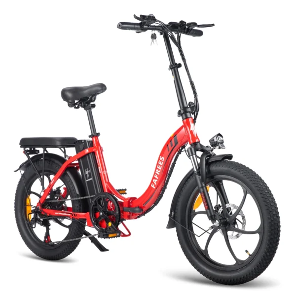 Vélo Électrique Pliable FAFREES F20 20 Pouces 250W 36V 15Ah 25km / h Rouge