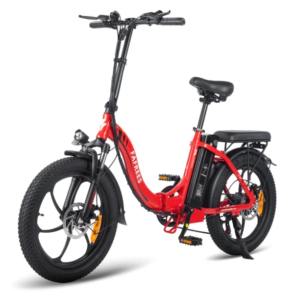 Vélo Électrique Pliable FAFREES F20 20 Pouces 250W 36V 15Ah 25km / h Rouge