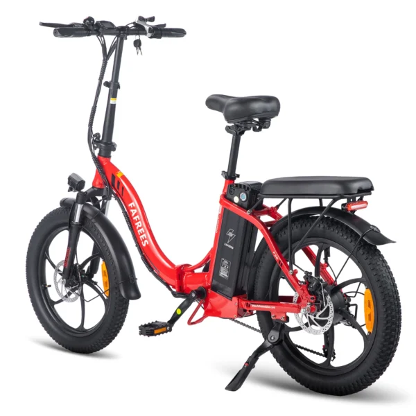 Vélo Électrique Pliable FAFREES F20 20 Pouces 250W 36V 15Ah 25km / h Rouge