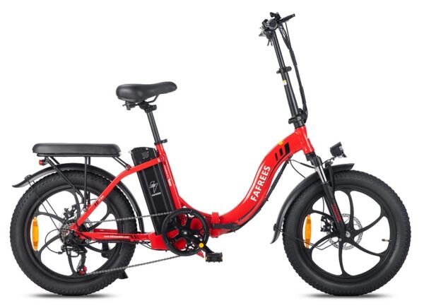 Vélo Électrique Pliable FAFREES F20 20 Pouces 250W 36V 15Ah 25km / h Rouge